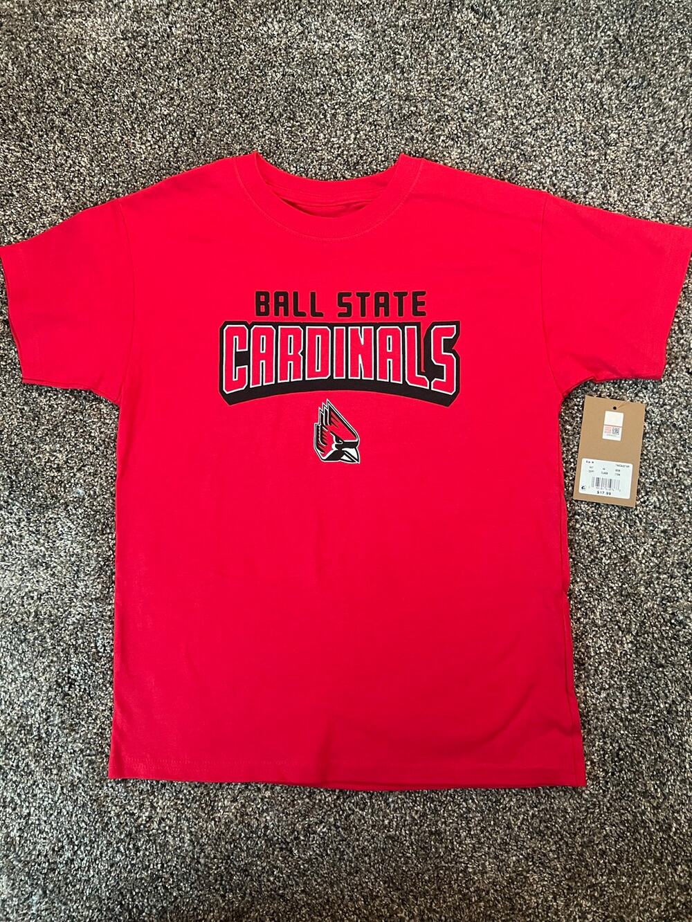 Rivalry Threads 91 Youth M (8/10) Ball State U T-Shirt